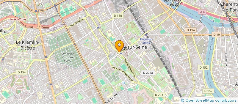 localisation de l'entreprise LOBRI  IVRY-SUR-SEINE