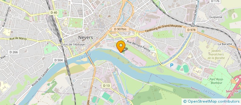 localisation de l'entreprise LOBS COMPAGNIE à NEVERS