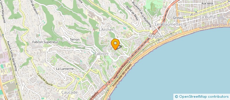 localisation de l'entreprise LOBSTA & K BOULOGNE à NICE