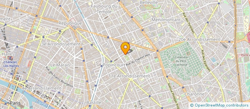 localisation de l'entreprise LOBSTER FILMS à PARIS
