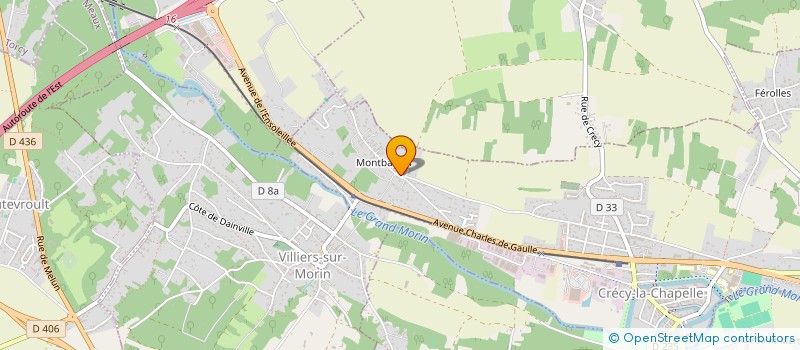 localisation de l'entreprise LOBU INVESTISSEMENTS  CRECY-LA-CHAPELLE