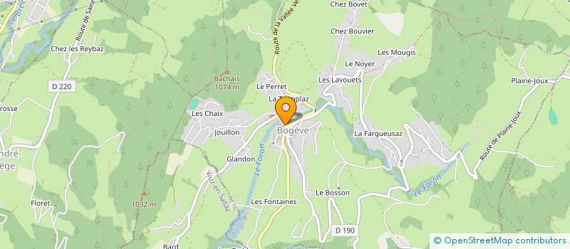 localisation de l'entreprise LOC 2000  BOGEVE