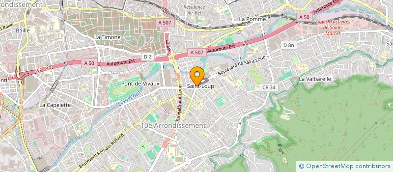 localisation de l'entreprise LOC'2ROUES MARSEILLE à MARSEILLE