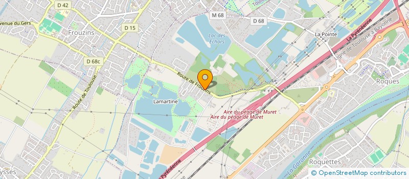 localisation de l'entreprise LOC 31  ROQUES