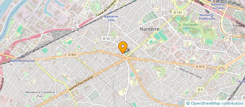 localisation de l'entreprise LOC 39  NANTERRE