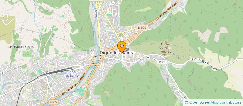 localisation de l'entreprise LOC 4 ROUE à DIGNE-LES-BAINS