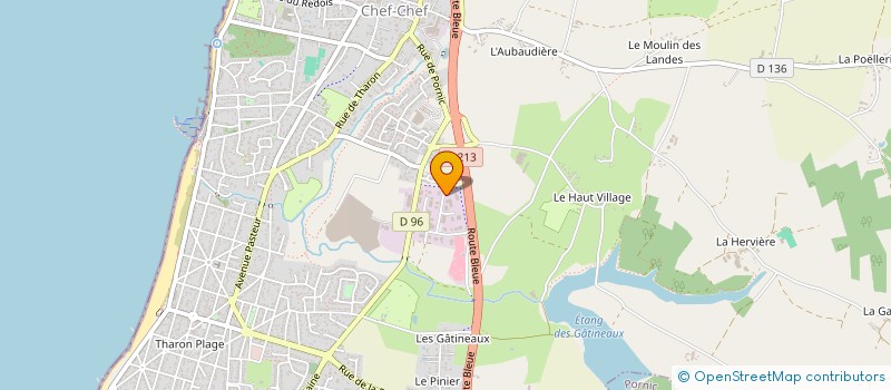 localisation de l'entreprise LOC 44  SAINT-MICHEL-CHEF-CHEF