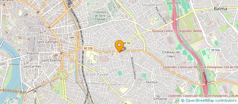 localisation de l'entreprise LOC à TOULOUSE