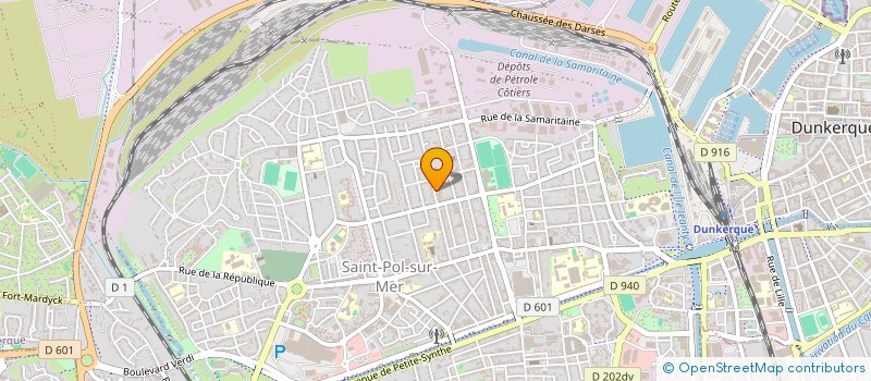 localisation de l'entreprise LOC'A'DK à DUNKERQUE