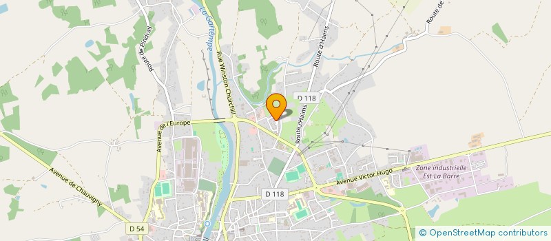 localisation de l'entreprise LOC A ZOT  MONTMORILLON