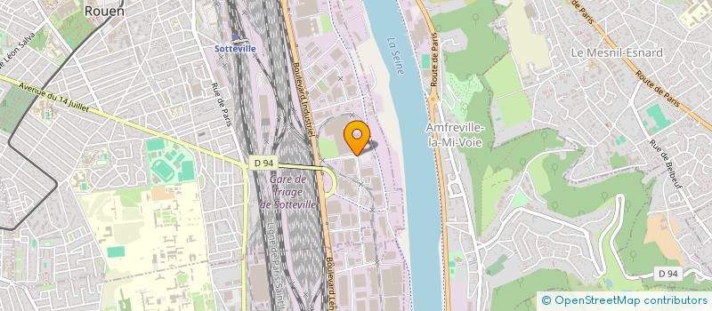 localisation de l'entreprise LOC'ACTIVE à SOTTEVILLE-LES-ROUEN
