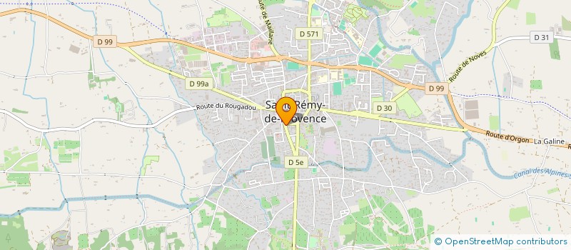 localisation de l'entreprise LOC ALPILLES  SAINT-REMY-DE-PROVENCE