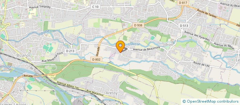 localisation de l'entreprise LOC'AMICS  IDRON