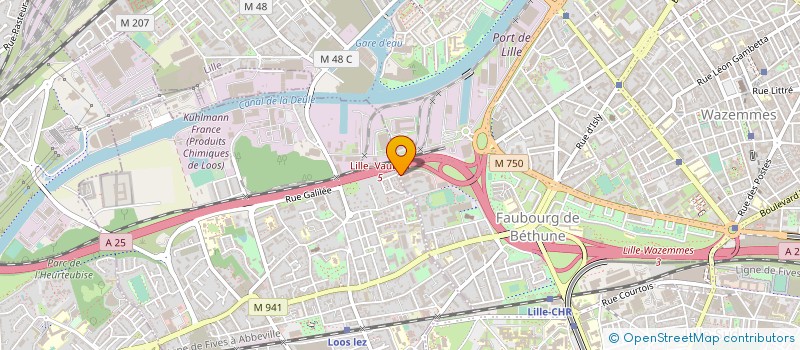 localisation de l'entreprise LOC'AMY à LILLE