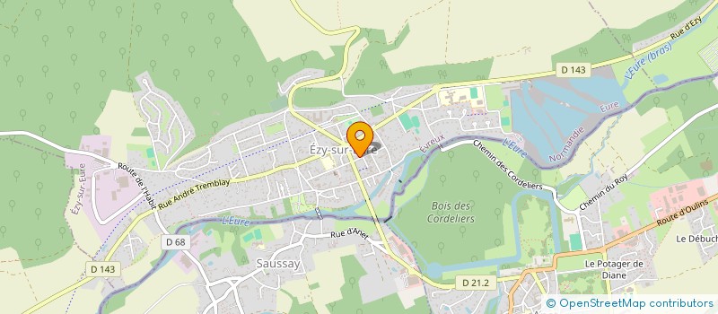 localisation de l'entreprise LOC AND CO  EZY-SUR-EURE