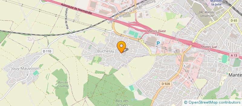 localisation de l'entreprise LOC AND DRIVE à BUCHELAY