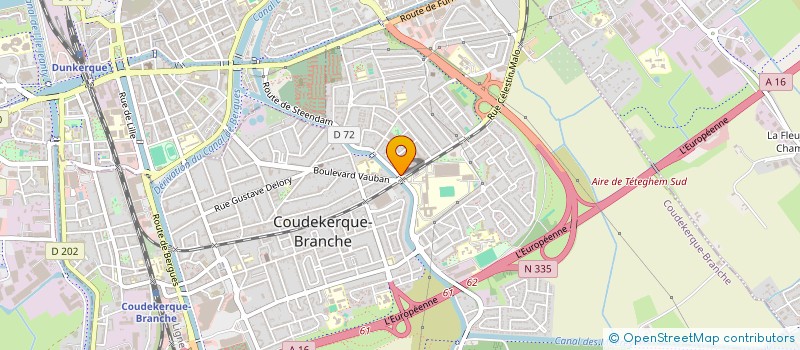 localisation de l'entreprise LOC AND YOU  COUDEKERQUE-BRANCHE