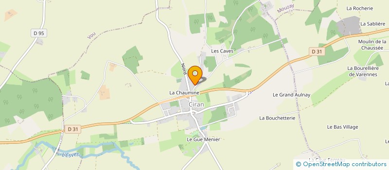 localisation de l'entreprise LOC ANGE  CUSSAY