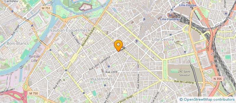 localisation de l'entreprise LOC AUTO  LILLE