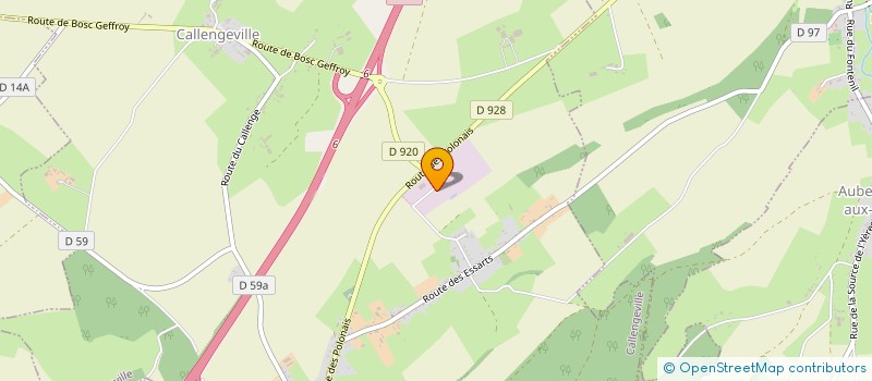 localisation de l'entreprise LOC'AVENIR  CALLENGEVILLE