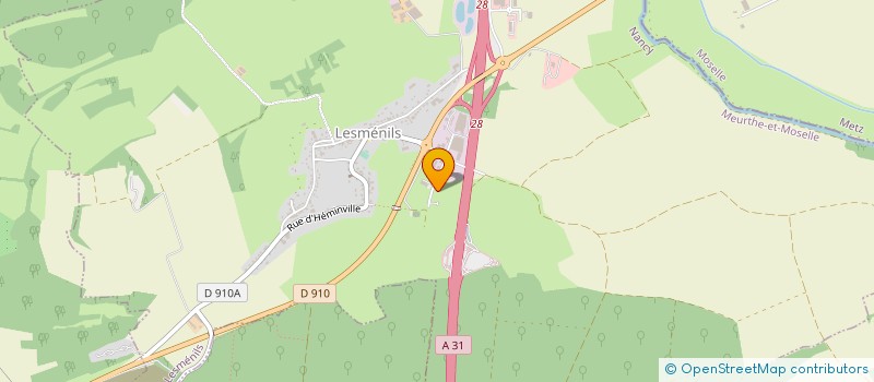 localisation de l'entreprise LOC'BAC ANIM  LESMENILS