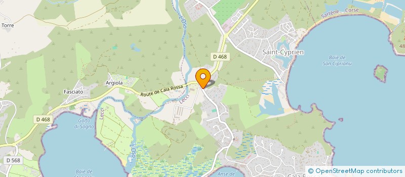 localisation de l'entreprise LOC BDT  LECCI