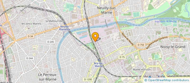 localisation de l'entreprise LOC BENNE à NOISY-LE-GRAND
