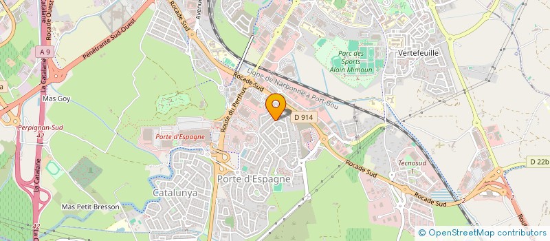 localisation de l'entreprise LOC BOX INVESTISSEMENT à PERPIGNAN