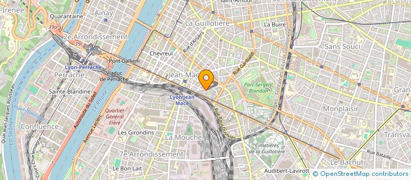 localisation de l'entreprise LOC CAMILLE ROY  LYON