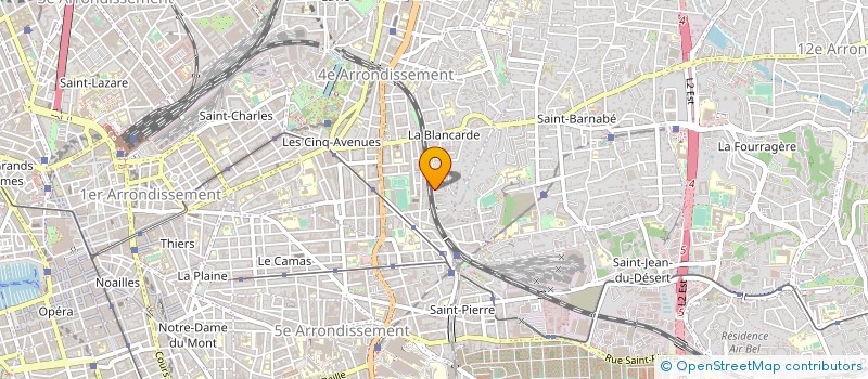 localisation de l'entreprise LOC CAR à MARSEILLE
