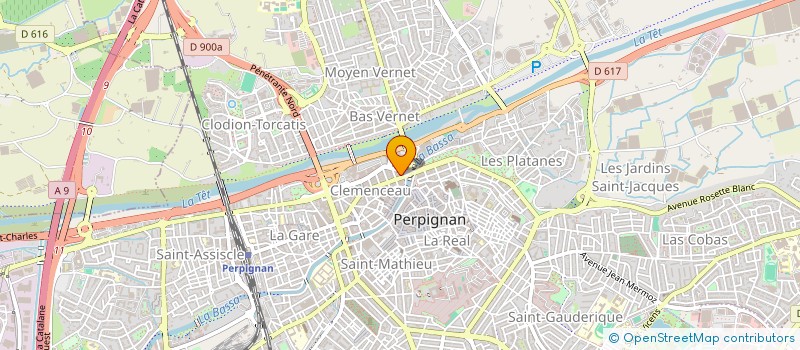 localisation de l'entreprise LOC CHATEAUBRIAND  PERPIGNAN