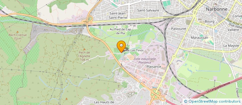 localisation de l'entreprise LOC'CITANE  NARBONNE