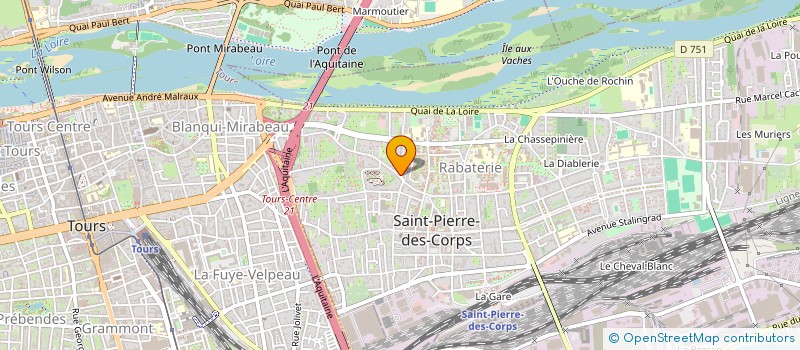 localisation de l'entreprise LOC&CO  SAINT-PIERRE-DES-CORPS