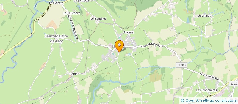 localisation de l'entreprise LOC & CO RECEPTION  TANCON