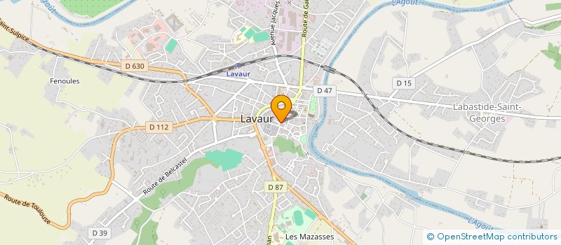 localisation de l'entreprise LOC'COLOMBAGES  LAVAUR