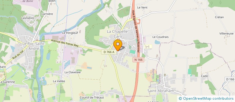 localisation de l'entreprise LOC CVSG  VAL D'OUST