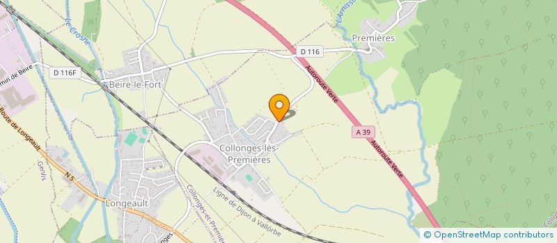 localisation de l'entreprise LOC DE BOURGOGNE à COLLONGES-ET-PREMIERES