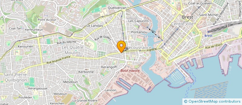 localisation de l'entreprise LOC @DEM à BREST