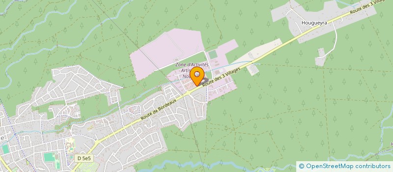 localisation de l'entreprise LOC.DEPOT  AUDENGE