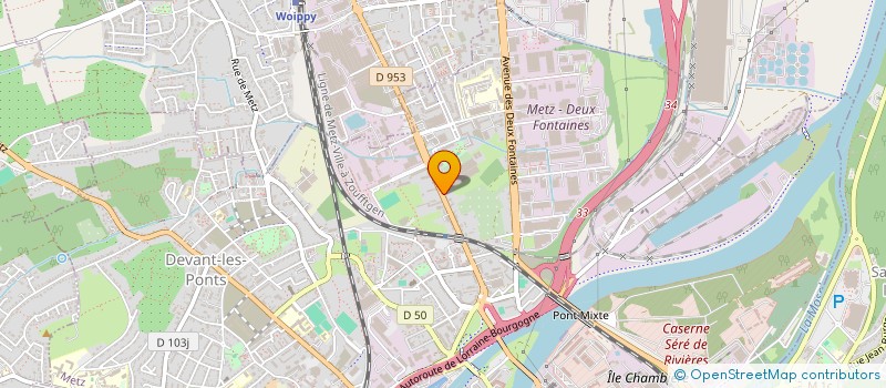 localisation de l'entreprise LOC DISCOUNT  METZ