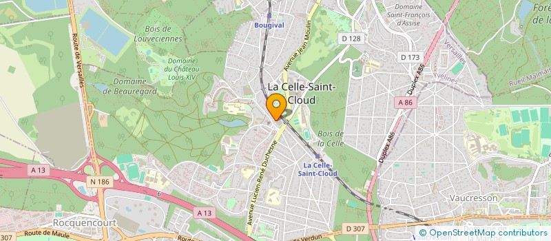 localisation de l'entreprise LOC DORVISEYS  LA CELLE-SAINT-CLOUD