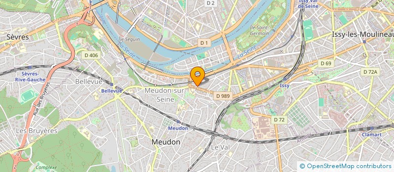 localisation de l'entreprise LOC & DRIVE à ISSY-LES-MOULINEAUX