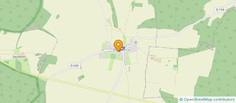 localisation de l'entreprise LOC E BIKE-SARL à BUGNIERES