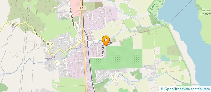 localisation de l'entreprise LOC'ECHAFAUDAGE à BORGO