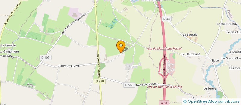 localisation de l'entreprise LOC EN B  JUILLEY