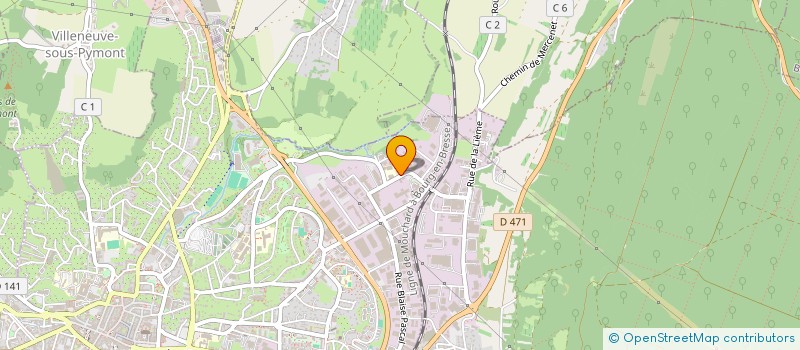 localisation de l'entreprise LOC'EN'PASSION  LONS-LE-SAUNIER