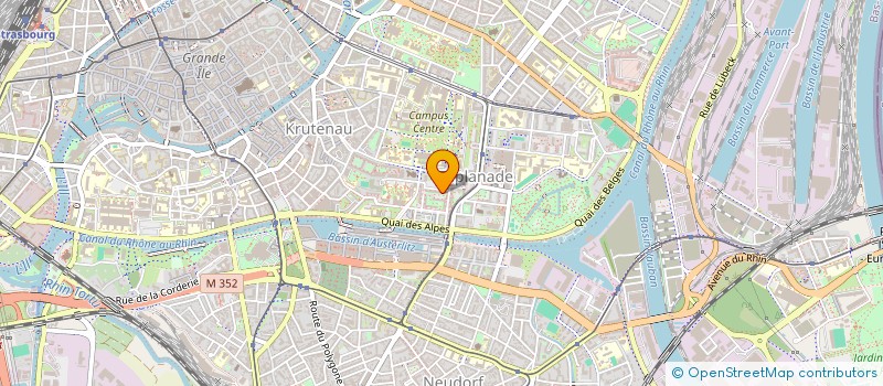 localisation de l'entreprise LOC'EST WASH à STRASBOURG