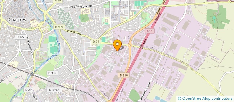 localisation de l'entreprise LOC EUROP à CHARTRES