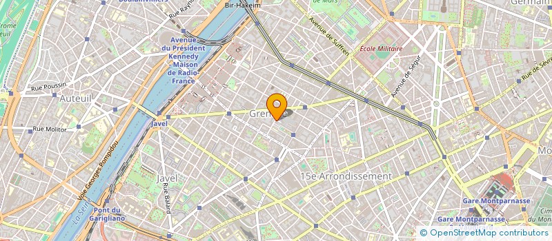 localisation de l'entreprise LOC' EVENT à PARIS