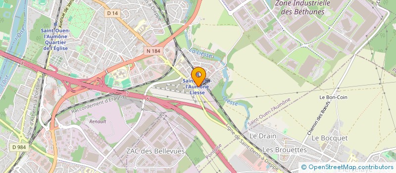 localisation de l'entreprise LOC-EVENT  SAINT-OUEN-L'AUMONE